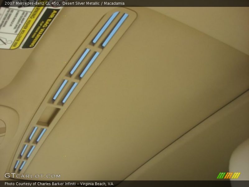 Desert Silver Metallic / Macadamia 2007 Mercedes-Benz GL 450