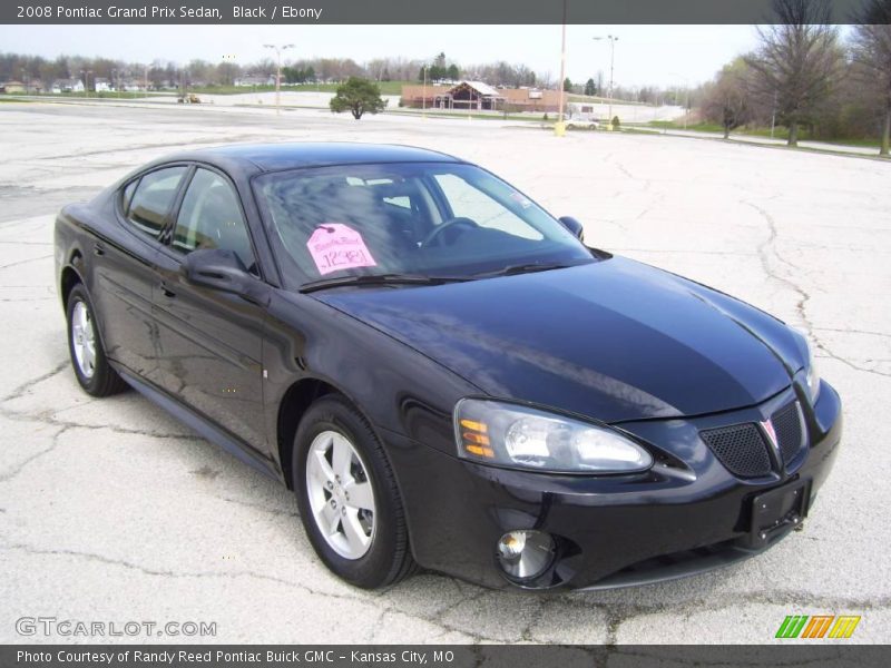 Black / Ebony 2008 Pontiac Grand Prix Sedan