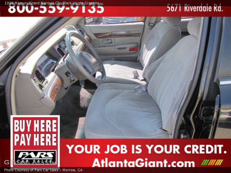 Black / Light Graphite 1999 Mercury Grand Marquis GS
