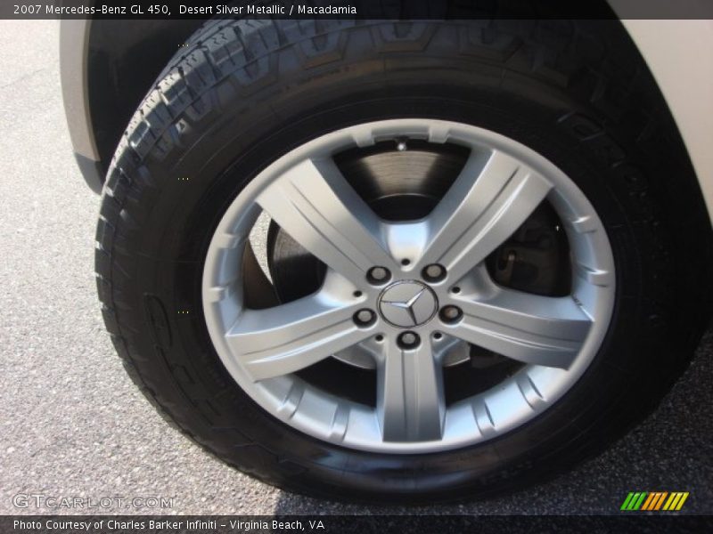 Desert Silver Metallic / Macadamia 2007 Mercedes-Benz GL 450
