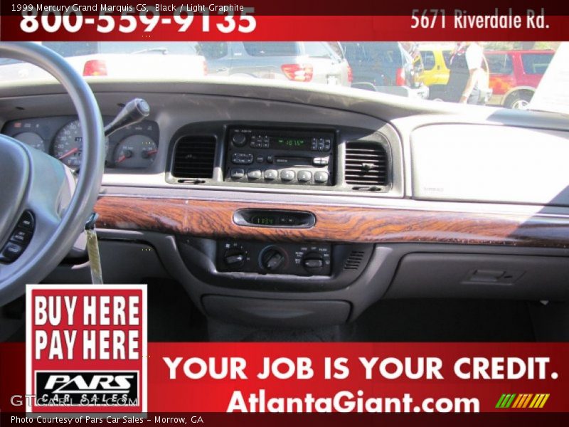 Black / Light Graphite 1999 Mercury Grand Marquis GS