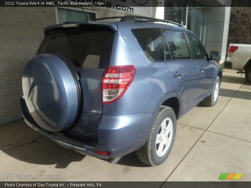 Pacific Blue Metallic / Ash 2012 Toyota RAV4 I4 4WD