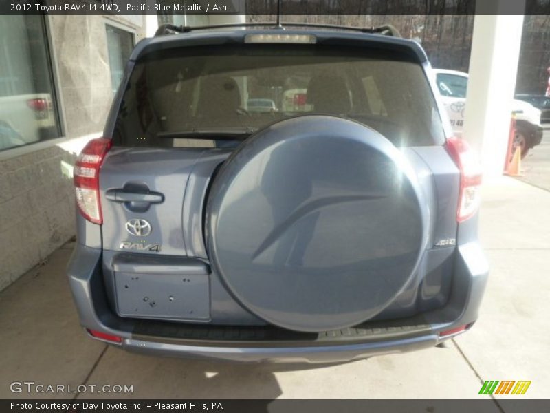Pacific Blue Metallic / Ash 2012 Toyota RAV4 I4 4WD