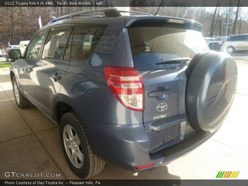 Pacific Blue Metallic / Ash 2012 Toyota RAV4 I4 4WD