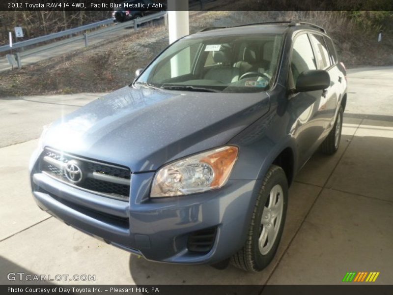 Pacific Blue Metallic / Ash 2012 Toyota RAV4 I4 4WD