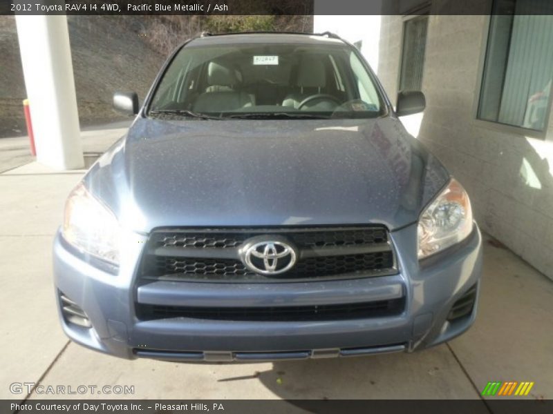 Pacific Blue Metallic / Ash 2012 Toyota RAV4 I4 4WD