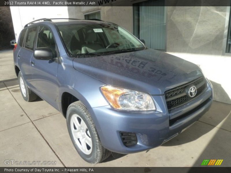Pacific Blue Metallic / Ash 2012 Toyota RAV4 I4 4WD