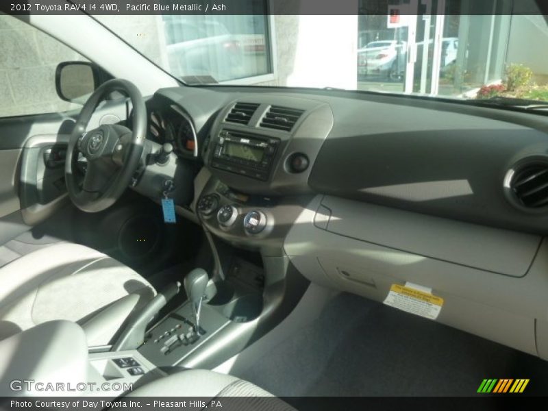 Pacific Blue Metallic / Ash 2012 Toyota RAV4 I4 4WD