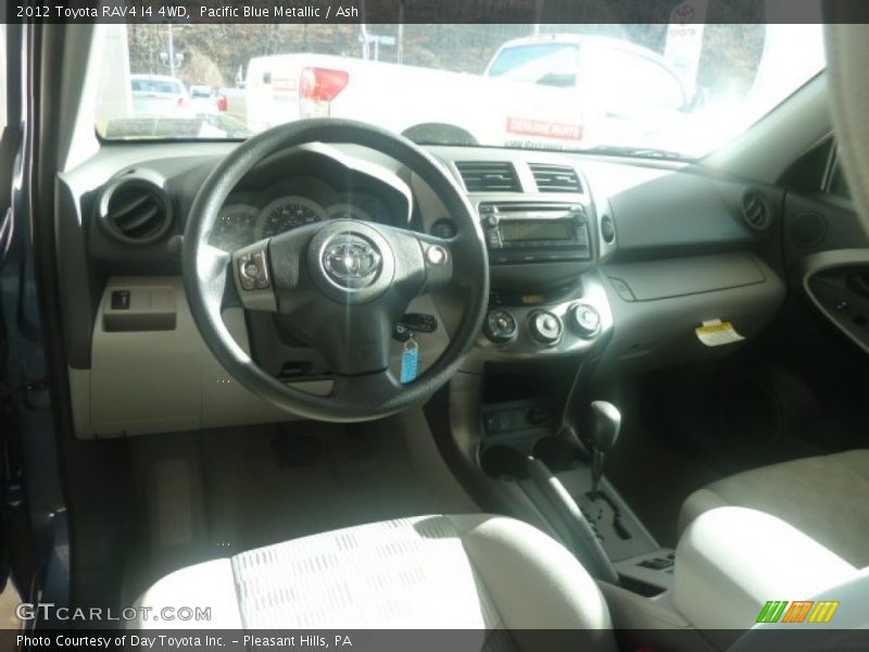 Pacific Blue Metallic / Ash 2012 Toyota RAV4 I4 4WD