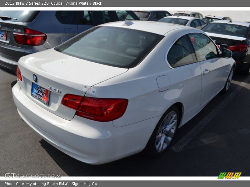 Alpine White / Black 2013 BMW 3 Series 328i Coupe