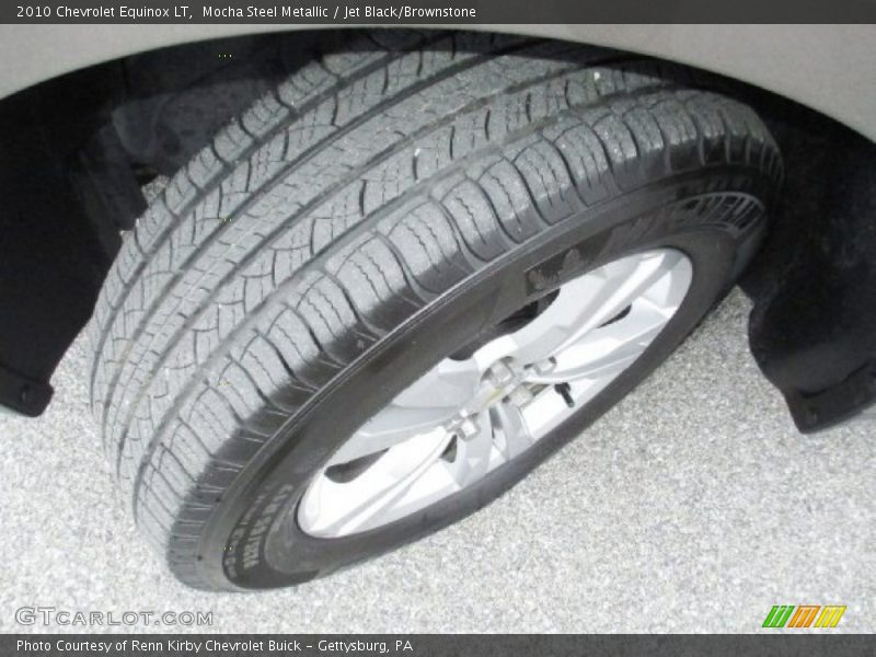 Mocha Steel Metallic / Jet Black/Brownstone 2010 Chevrolet Equinox LT