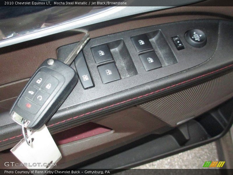 Mocha Steel Metallic / Jet Black/Brownstone 2010 Chevrolet Equinox LT