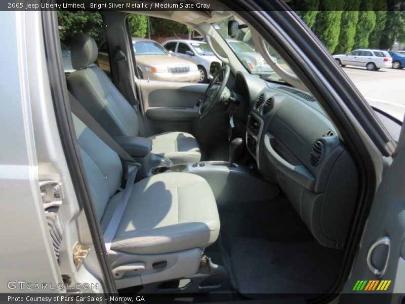 Bright Silver Metallic / Medium Slate Gray 2005 Jeep Liberty Limited