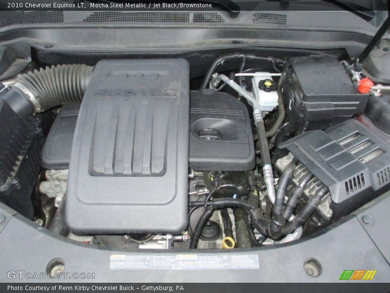 Mocha Steel Metallic / Jet Black/Brownstone 2010 Chevrolet Equinox LT