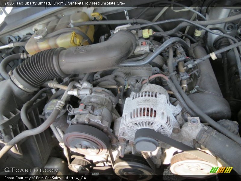 Bright Silver Metallic / Medium Slate Gray 2005 Jeep Liberty Limited