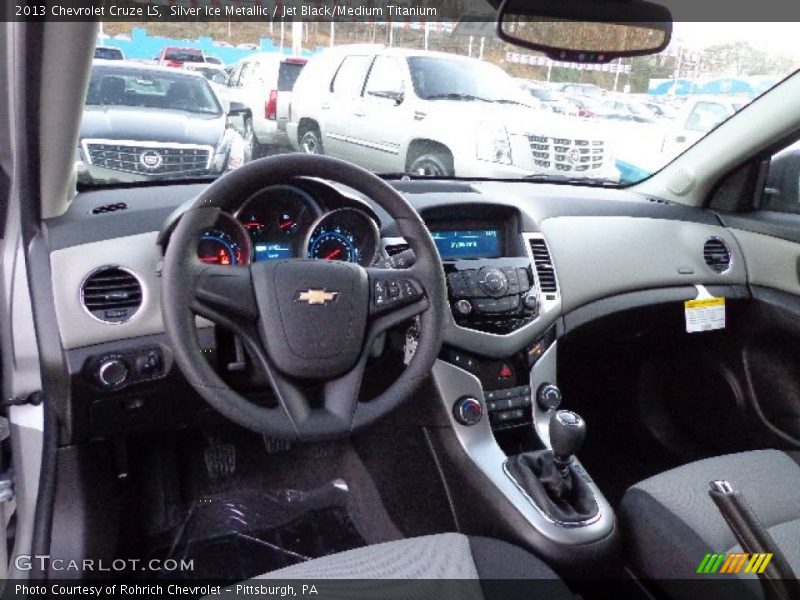 Jet Black/Medium Titanium Interior - 2013 Cruze LS 
