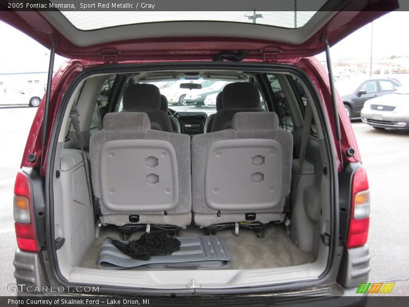 Sport Red Metallic / Gray 2005 Pontiac Montana