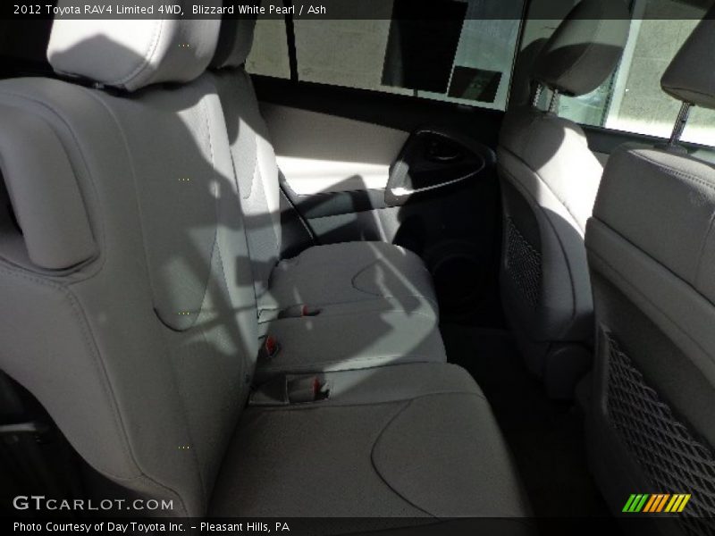 Blizzard White Pearl / Ash 2012 Toyota RAV4 Limited 4WD