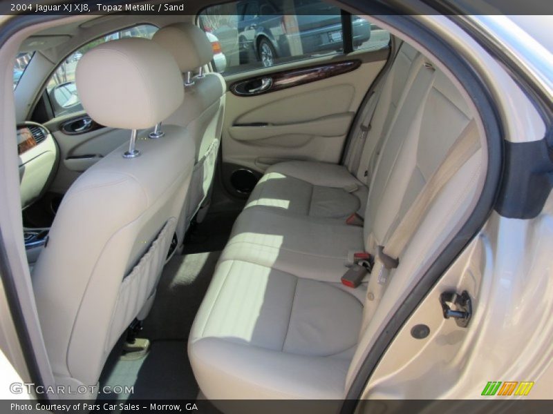 Topaz Metallic / Sand 2004 Jaguar XJ XJ8