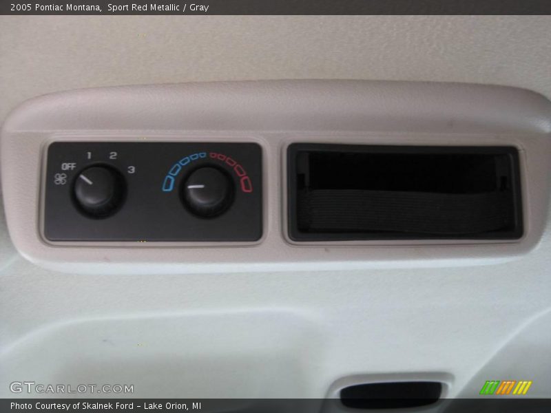 Sport Red Metallic / Gray 2005 Pontiac Montana