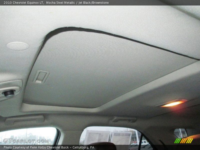 Mocha Steel Metallic / Jet Black/Brownstone 2010 Chevrolet Equinox LT