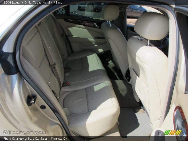 Topaz Metallic / Sand 2004 Jaguar XJ XJ8