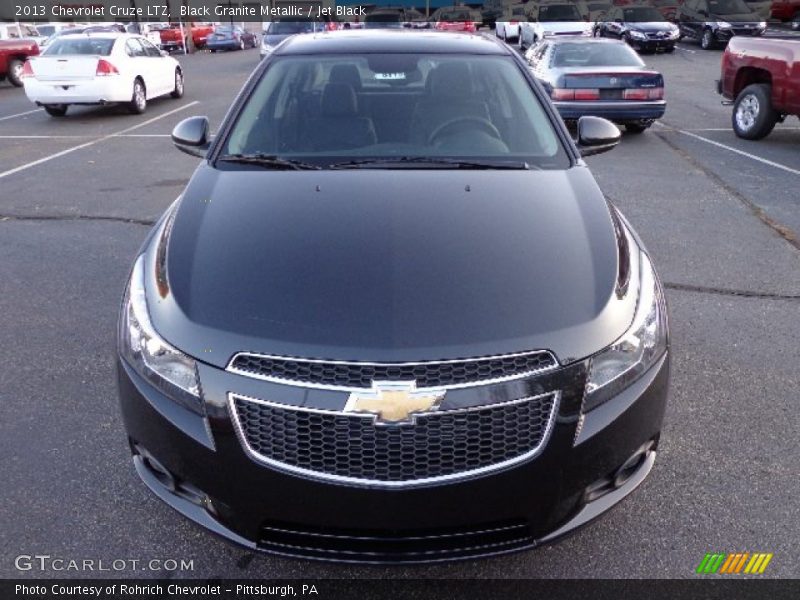 Black Granite Metallic / Jet Black 2013 Chevrolet Cruze LTZ