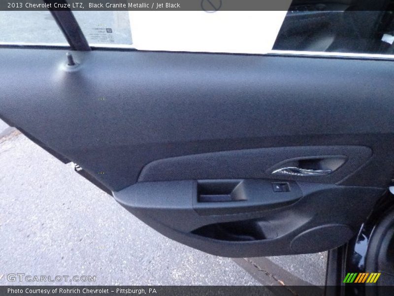 Black Granite Metallic / Jet Black 2013 Chevrolet Cruze LTZ