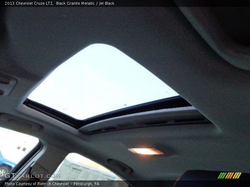 Black Granite Metallic / Jet Black 2013 Chevrolet Cruze LTZ