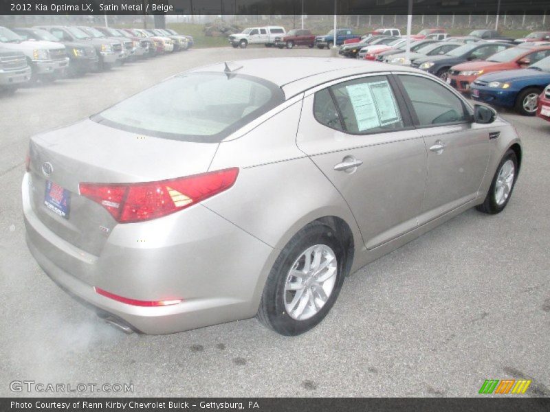 Satin Metal / Beige 2012 Kia Optima LX