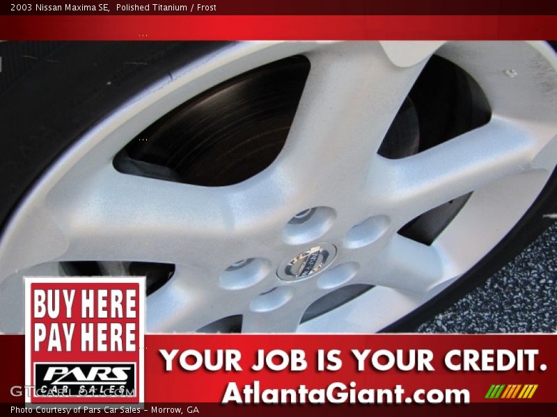 Polished Titanium / Frost 2003 Nissan Maxima SE