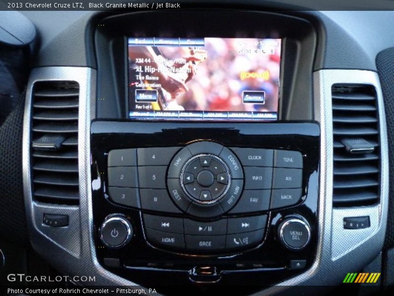 Black Granite Metallic / Jet Black 2013 Chevrolet Cruze LTZ