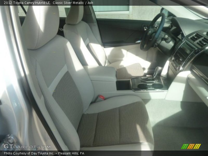 Classic Silver Metallic / Ash 2012 Toyota Camry Hybrid LE