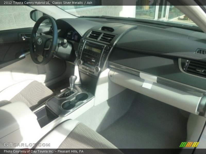Classic Silver Metallic / Ash 2012 Toyota Camry Hybrid LE