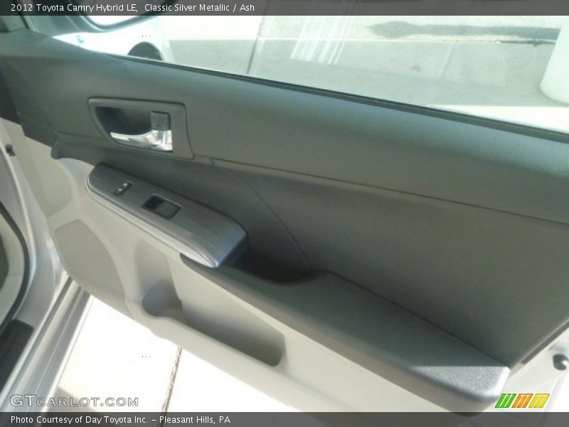 Classic Silver Metallic / Ash 2012 Toyota Camry Hybrid LE