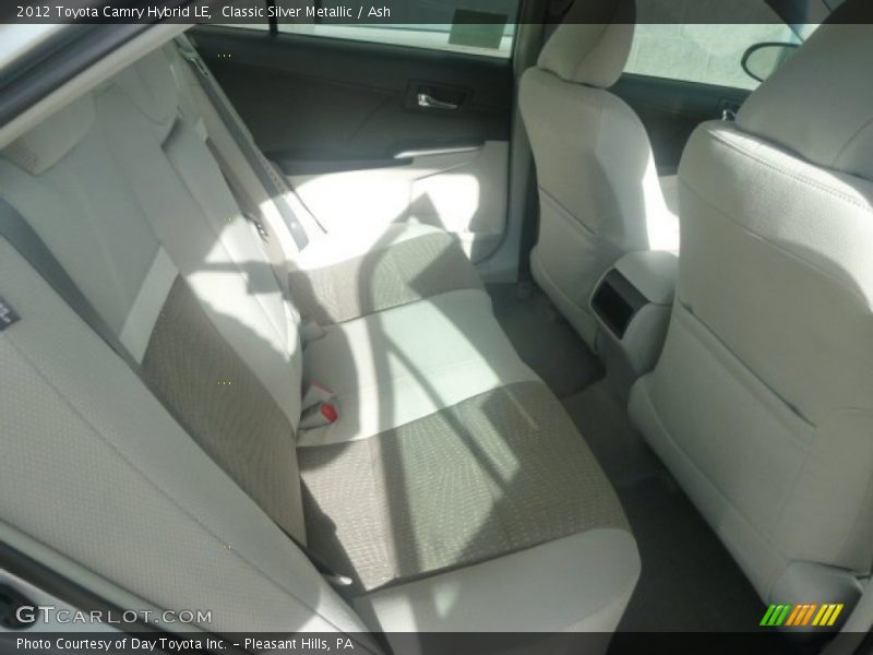 Classic Silver Metallic / Ash 2012 Toyota Camry Hybrid LE