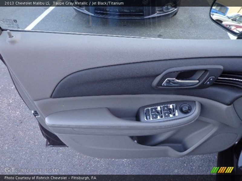 Taupe Gray Metallic / Jet Black/Titanium 2013 Chevrolet Malibu LS