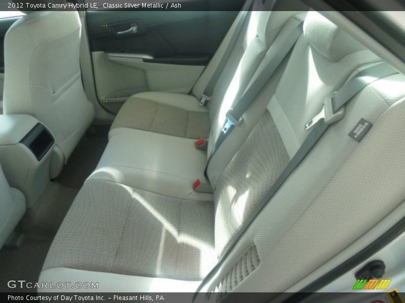 Classic Silver Metallic / Ash 2012 Toyota Camry Hybrid LE