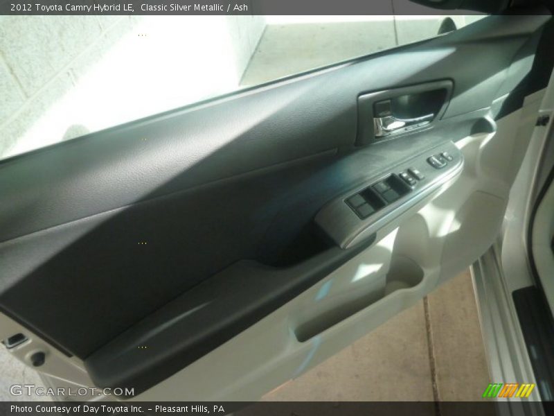 Classic Silver Metallic / Ash 2012 Toyota Camry Hybrid LE