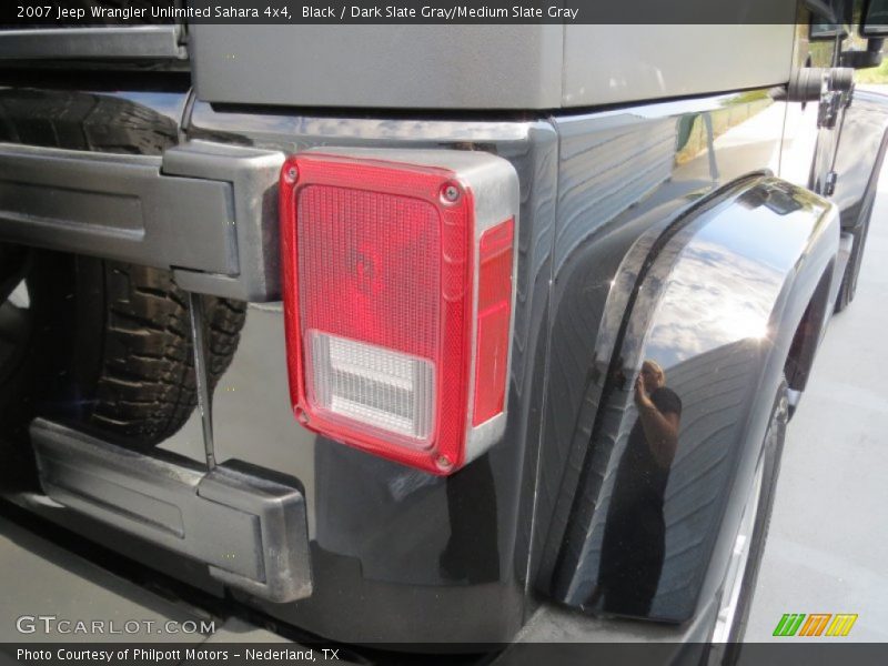 Black / Dark Slate Gray/Medium Slate Gray 2007 Jeep Wrangler Unlimited Sahara 4x4