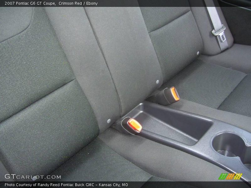 Crimson Red / Ebony 2007 Pontiac G6 GT Coupe