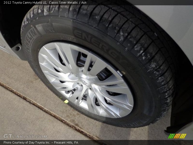 Classic Silver Metallic / Ash 2012 Toyota Camry Hybrid LE