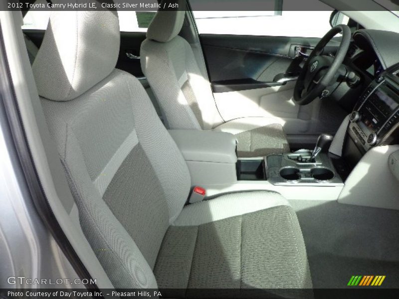 Classic Silver Metallic / Ash 2012 Toyota Camry Hybrid LE