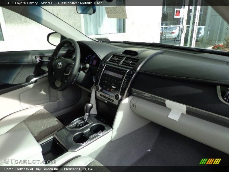 Classic Silver Metallic / Ash 2012 Toyota Camry Hybrid LE