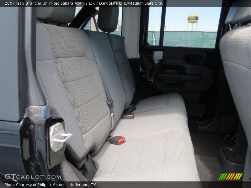 Black / Dark Slate Gray/Medium Slate Gray 2007 Jeep Wrangler Unlimited Sahara 4x4