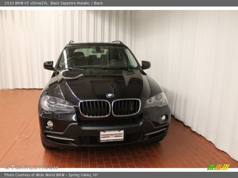 Black Sapphire Metallic / Black 2010 BMW X5 xDrive30i