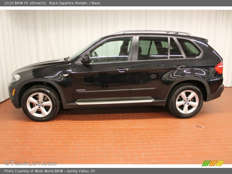 Black Sapphire Metallic / Black 2010 BMW X5 xDrive30i
