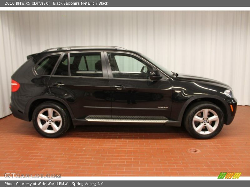 Black Sapphire Metallic / Black 2010 BMW X5 xDrive30i