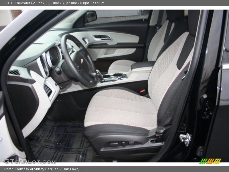 Black / Jet Black/Light Titanium 2010 Chevrolet Equinox LT