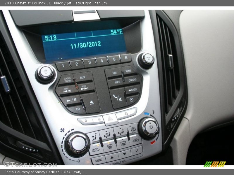 Black / Jet Black/Light Titanium 2010 Chevrolet Equinox LT
